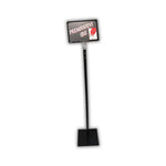 Queue Management System LED-Display with stand, wireless LCD remote control, dispenser and 10.000 tickets for retail & health