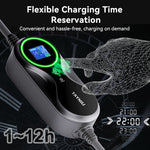 TAYNIU electric Autolader 32A 7KW APP Version 5M Cable TYPE 2 portable EV Oplaadstation EVSE Verzending vanuit Frankrijk