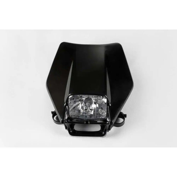 Ghibli black Led headlight Masker for Ktm Exc 380 1993-2002 Motorcycles Clear Lens Plastic 12V Voltage