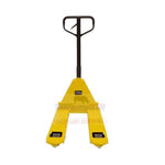 Tuttologistica.it Convenient yellow pallet truck TCRF-L25 2500kg with adjustable lowering valve for warehouse handling, made 