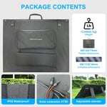 SolarPlay 400W Opvouwbaar Zonnepaneel Monokristallijn 23,4% high Efficiëntie ETFE Draagbaar 6-voudig for Camper Camping Energ