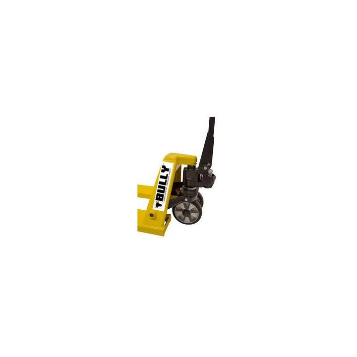 Tuttologistica.it Convenient yellow pallet truck TCRF-L25 2500kg with adjustable lowering valve for warehouse handling, made 