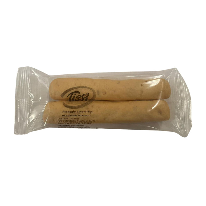 Tissi Maxi Bredstokjes Artigianali Salt Single Portions 3 kg (15g X 200 Pcs) Wheat Flour Gluten-Free Made in Italy Bag