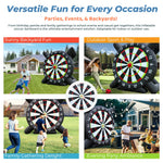 Giant inflatable soccer dart game, shooting game, commercial inflatable soccer dartboard, outdoor games for kids and adults