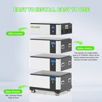 EU DDP 51.2V 314Ah 628Ah 16kWh 32kWh lithium battery home energy Opslagsysteem Hernieuwbare Lifepo4 32Kwh All-in-One Inverter