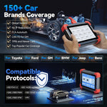 EU Warehouse XTOOL D7 EU All keys Verloren Autokey programmer 36+ Rest OBD Scanner ECU coding Car diagnostics Device Te Koop