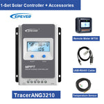 EU VS warehouse 20A 30A 40A MPPT Panel controller 12V 24V Car Max PV Voc. 100V MT50 RS485 cable external temperature sensor off-grid