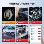 Thinkcar BD6 2025 Car scanner Full-system diagnostics Tool Oil/Brake/IMMO Key/ETS/ABS 5 Resets Auto Code reader Mucar Scan to