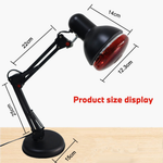 Nabij-infrarood warmtelamp for deep heater and lighting of muscle- and gewrichtspijn