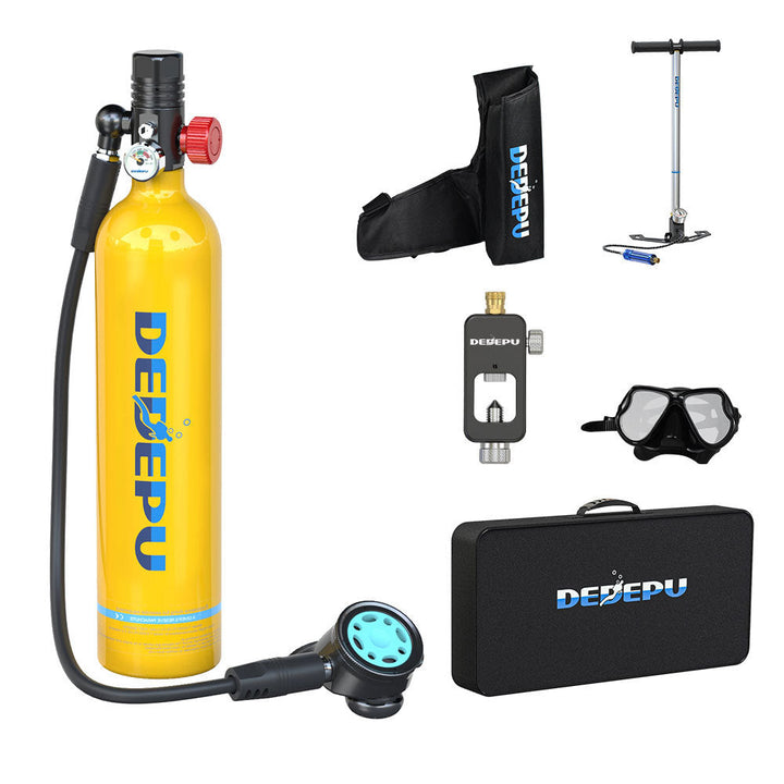 Dedepu New Style Mini Scuba tank Easy Breathing Scuba Air Tank With Pool Accessories Other Swimming Own Usa Overseas Warehous