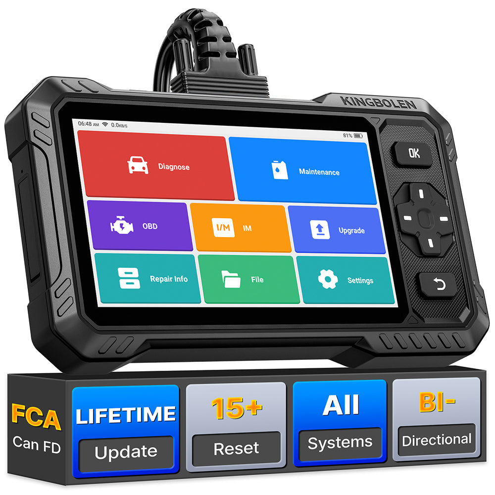 US EU Warehouse KINGBOLEN S6 Elite All System diagnostic Tool CAN FD/FCA/Renault SGW lifetime free Upgrades