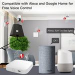Moes Tuya ZigBee 3.0 Wireless Smart Gateway Hub Automatiseringscontrolecentrum for smart products Works with Alexa Google Home