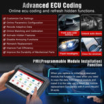 LAUNCH X431 PRO TT Elite bidirectional control Scantool with 2026 new DBSCar VII Connector OBD2 Scanner code reader
