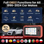CRP123i V2.0 vehicle code reader OBD2 Scanner for ABS/SRS/TCM/Motordiagnostiek EU/VS warehouse Auto diagnostic tool