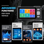 EU Warehouse KINGBOLEN S608 four-system car diagnostic tool OBD2 scanner bidirectional motor ABS SRS diagnostic tool