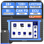 MUCAR VO7S car diagnostic tool bidirectional ECU coding OBD2 Scanner full-system diagnostics 28 Reset AutoAuth for FCA SGW