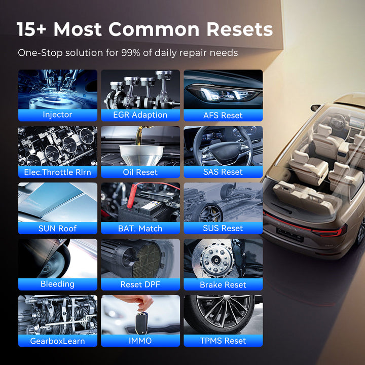 MUCAR BT200 MAX AI OBD2 Scanner Full systemsupport CANFD ELM327 15 Reset Lifetime free update Auto Diagnostic tool