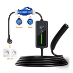 32A portable Tesla Connector 7KW EV-lader new Model for Tesla-vehicles with blauwe CEE-stekker