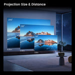 Poland Warehouse Q13W Android Projector 3800ANSI Supports Full 4K V660 Chip Android 15 MEMC Enclosed Optical Smart Home Theat