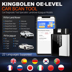 KINGBOLEN Soloscan for JLR OBD2 Scanner diagnostic tool with ECU coding lifetime free updates