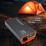 DATOUBOSS German warehouse, direct available: 24V electric stroomomvormer, 2000 Watt, 24V car-solar-energy, solar-energieomvormer