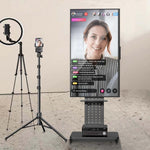 Unho universal Rotating Vertical Tv Vloerbevestiging Stand Bracket For 32-65 Inch Tv Stand Max Belasting 50Kg In height adjustable 130-160Cm