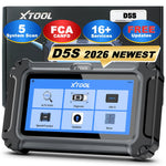 EU USA Local stock XTOOL D5S Free update OBD2 Auto Scanner for All cars Fault code reader, Japanse Car diagnostics Scan tool