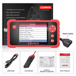 Usa EU warehouse LAUNCH Crp123 V2.0 Vier system diagnostic tool oil Sas Etc Service Code reader lifetime free