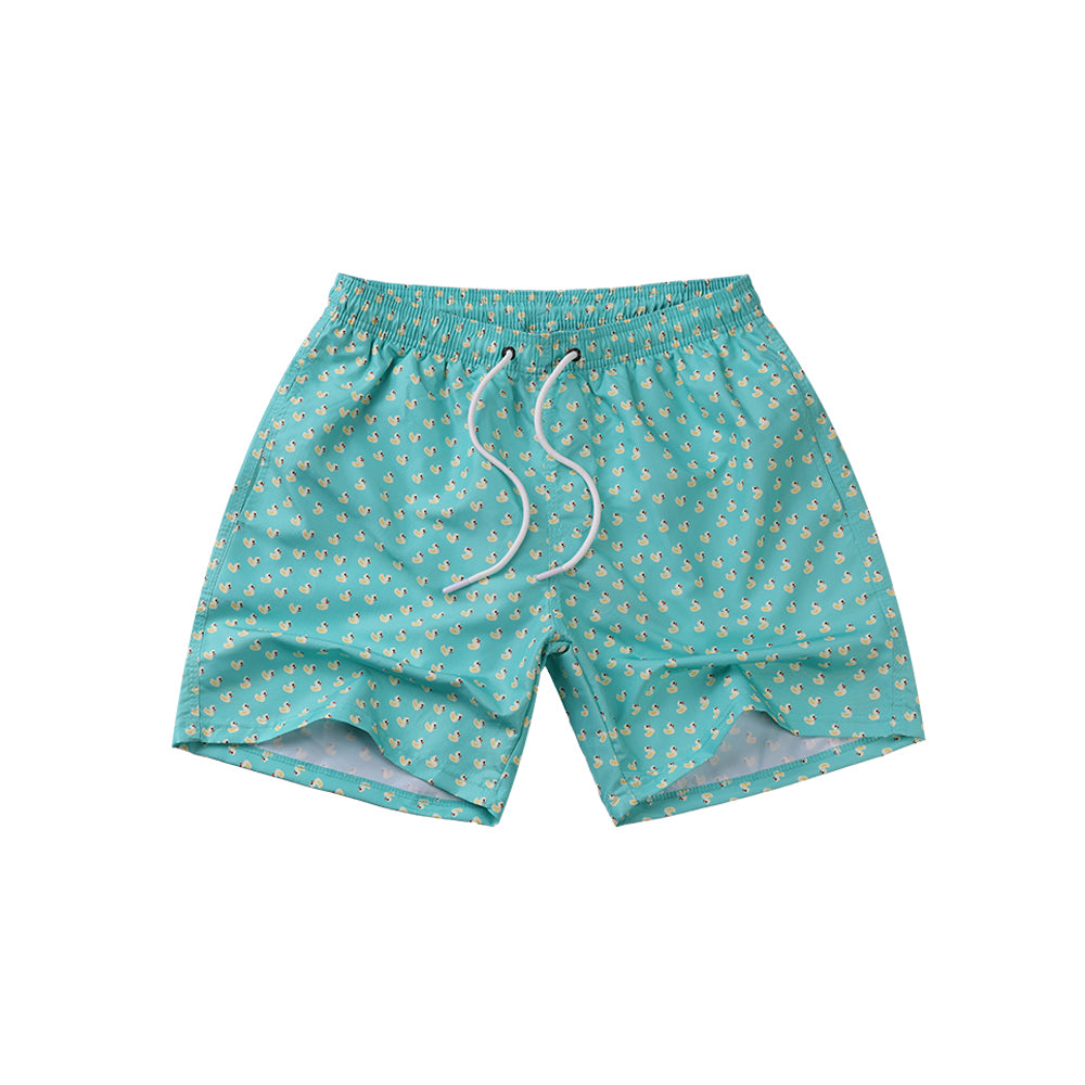 Stylish Shark One Plus men 100% polyester summer beach shorts, high-quality waterproof strandkleding with animal print and digital print.