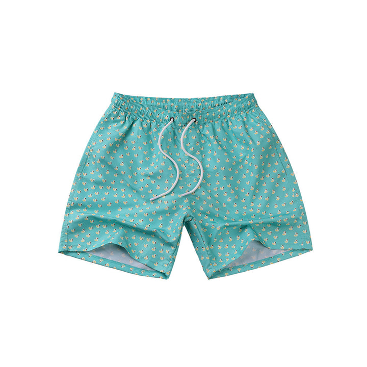 Stylish Shark One Plus men 100% polyester summer beach shorts, high-quality waterproof strandkleding with animal print and digital print.