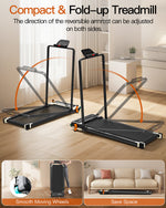 Foldable home Gym fitness equipment for bodybuilding electric treadmill with 5% manual incline adjustment EU stock