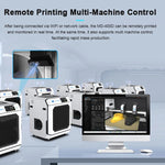 MINGDA MD-400D 3D-printer, large industrial printmachine, high temperatuur, large afmeting, 3D-printer 400*400*400mm