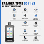 USA EU Warehouse LAUNCH Creader TPMS CRT5011 V2 Tire pressuresprogramming Sensor Scan tool