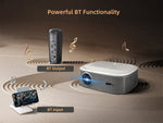 EU stock fast delivery 4K Ultra HD Projector 15000 Lumen Smart Android Micro Wireless Dual Wifi Mini Projector Home Theater