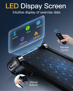 automatic tilt adjustment under-desk treadmill with LED-screen, electric drive for thuisgym, EU stock, direct available