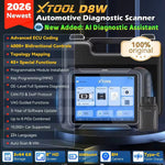 UK EU Warehouse D8W EU XTOOL Wi-Fi Wireless Auto Diagnostic toolpen and key programming Auto Remote control Pincode readers P
