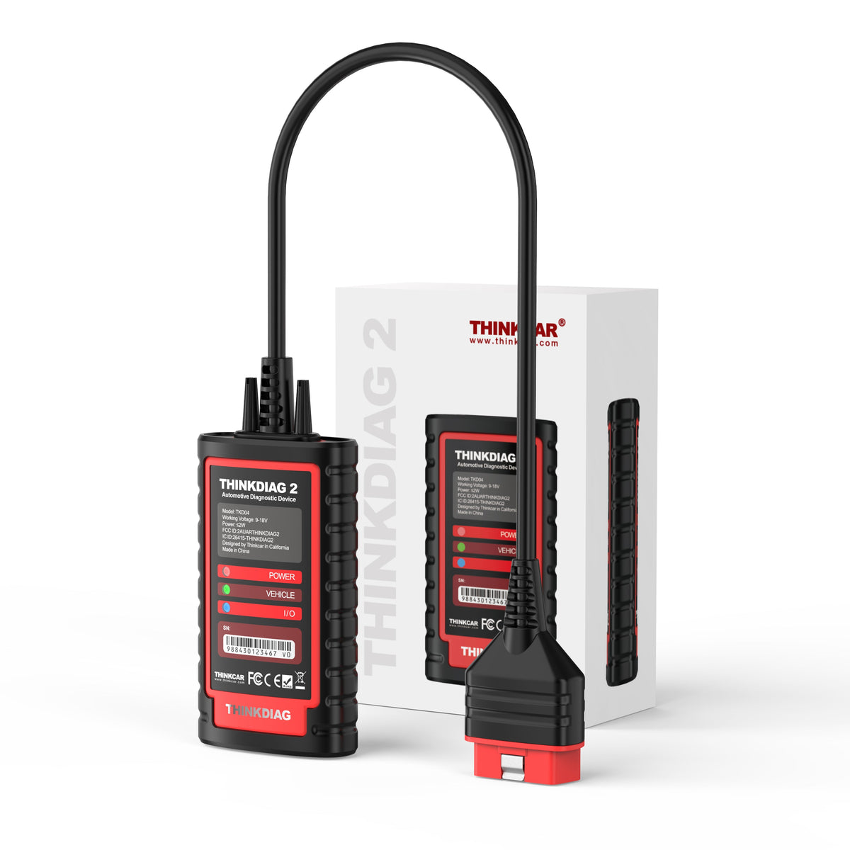 ThinkDiag 2 CAN FD Protocol Full Software Full-system 1 year free OBD2 diagnostic tool Active Test ECU coding 16 Reset