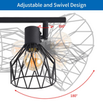 High quality 4-head spotlight ceiling light Scandinavian style design iron pendant light adjustable indoor lighting kitchen living room