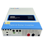 European US Stock 11KVA 11KW 48V Hybrid Solar Inverter 230VAC Pure Sine wave 11000W Dual MPPT PV Input Mobile Remote control