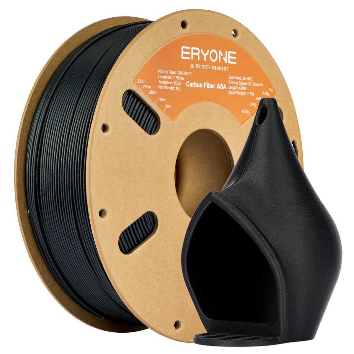 ERYONE 3D-printfilament 1,75 mm diameter carbon fiber ASA 1 kg