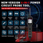 2026 new KINGBOLEN ECT300 Auto electrical circuit tester 12V 24V Auto Spanningstest Power Probe Tester with 32FT Kabel