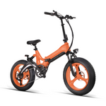 EU in stock NX Luxury Bicycle yellow orange foldable Good Shock absorption Bicycle 20" City bike for men women