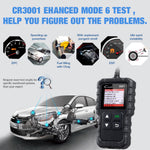 Creader 3001 OBD2 Scanner Auto diagnostic control Motor light O2 Sensorsystemen Obd Code Lezers Scan Tool