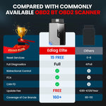 KINGBOLEN Ediag Elite Bluetooth OBD2 Scanner bidirectional full-system diagnostics 15+ Resets lifetime Updatees Geen Abonneme