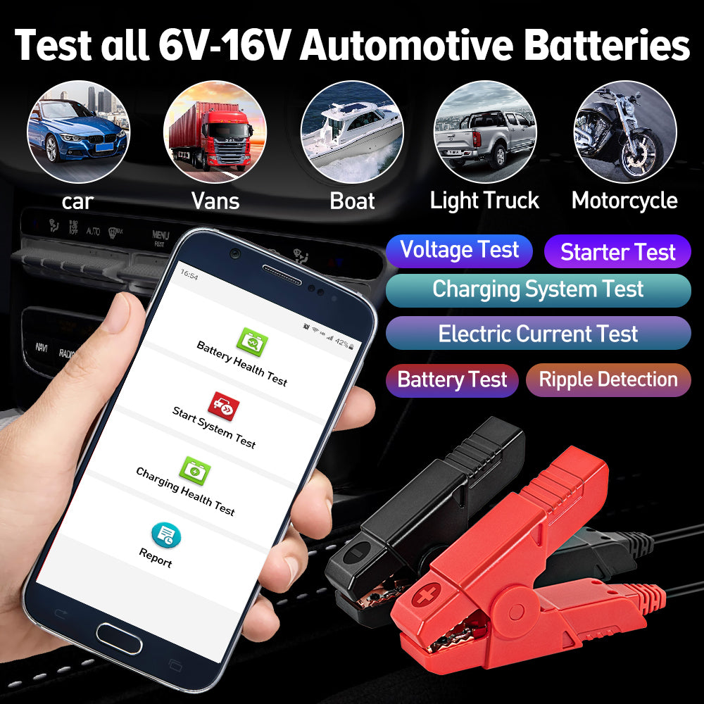 X431 Bst360 battery tester Cranking Test Test 12V battery Analyzer 2000CCA circuit car battery tester