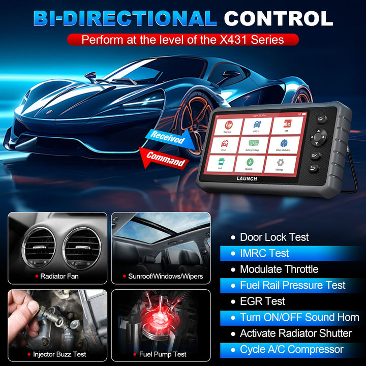 Globale Version LAUNCH CRP919E Lite All System bidirectional autoscan tool with 32 resets OBD2 scanner