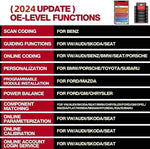 Thinkdiag 2026 version with cable, full system bidirectional car OBD2 scanner, ECU coding machine for doe-the-zelf gebruikers