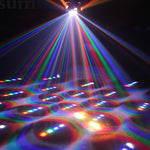 6-armige moving kop DJ-lamp with remote control 150W RGBW 4-in-1 LED DJ-stage lighting for disco, wedding, KTV, bar, club