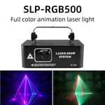 RGB Laser 500MW Beam Line Scanner Projector DMX professional Disco DJ wedding Party Bar Club Podiumlicht