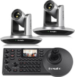 2024 Fomako Hdmi Ptz Camera Bundle 20x Optical Zoom Bh402 and Controller Toetsenbord Ptz Camera Kit Bundle